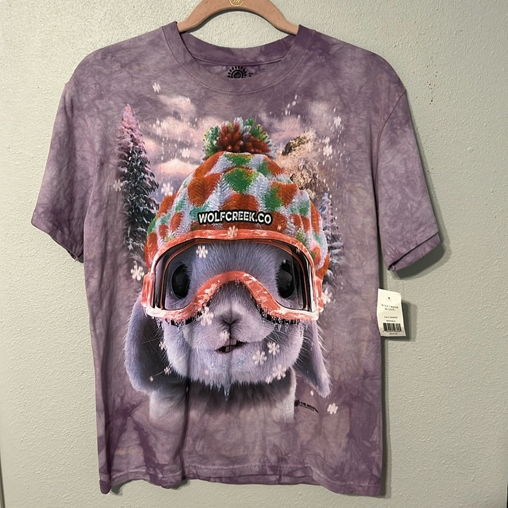 The Mountain Shirt 2014 Wolfcreek, CO snow bunny. Small. NWT